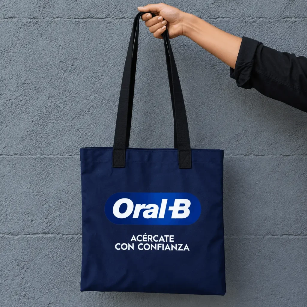 Bolsa tote ecológica corporativa Oral-B