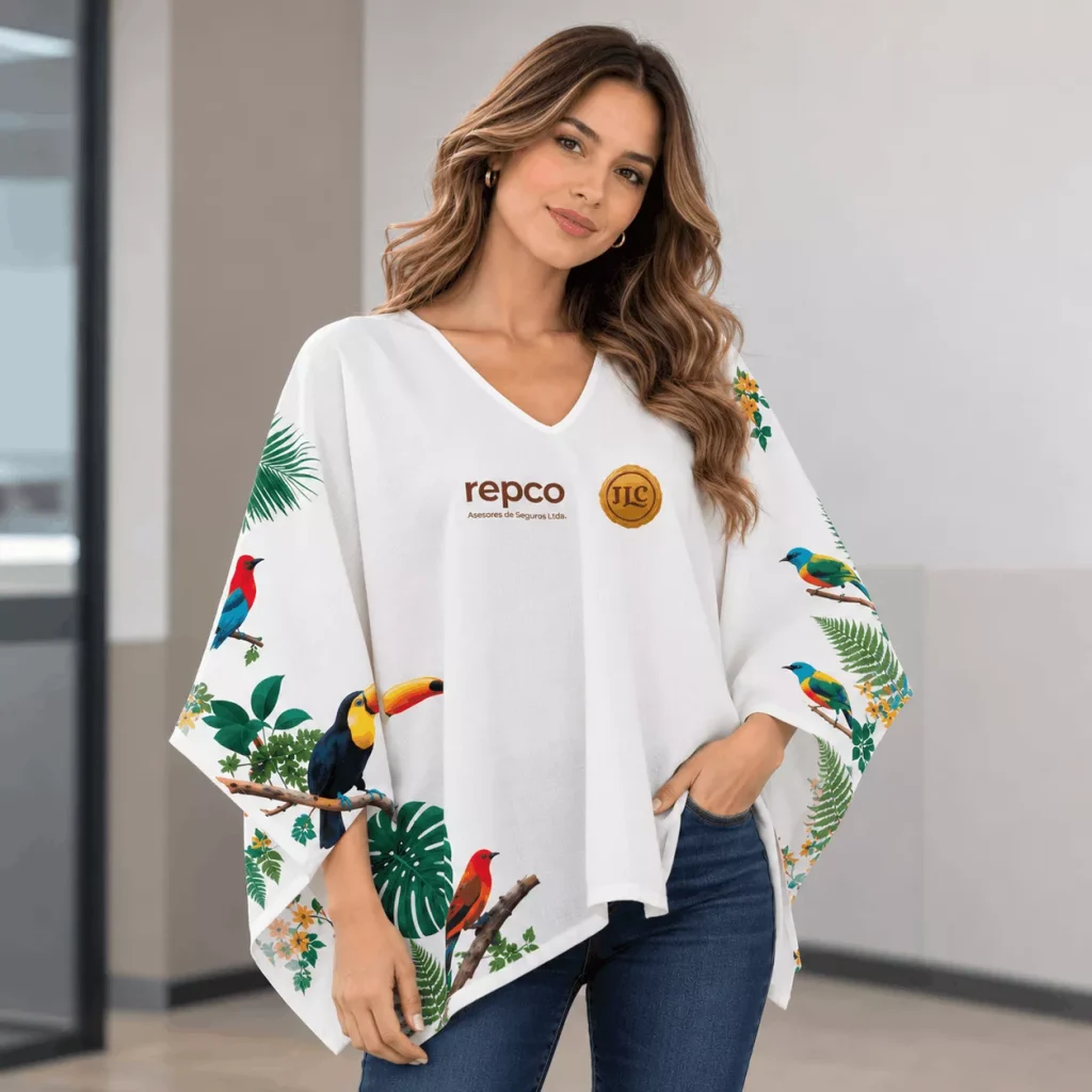 Poncho Sublimado Repco