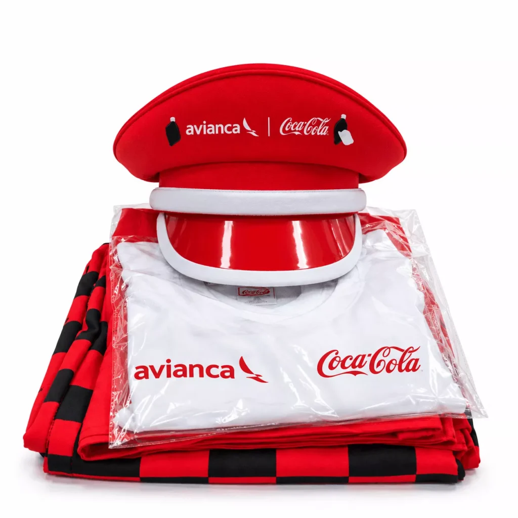 Uniforme Coca-Cola Avianca